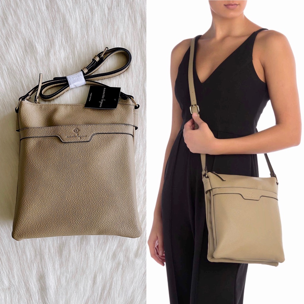 New Nanette Lepore Deidra Faux Leather Crossbody